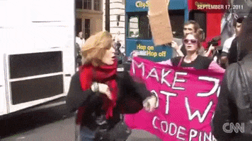 protest tbt occupy wall street GIF