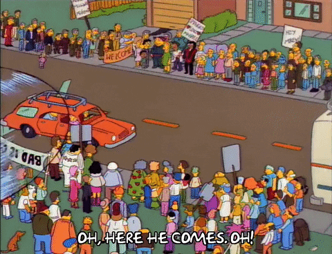 Season 3 Celebrity GIF by The Simpsons