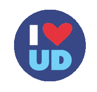 Ud Sticker by University of Dayton