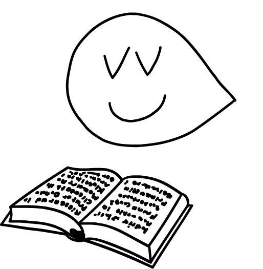viennaviral giphyupload ghosty viennaviral reading ghosty Sticker
