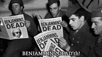 Gone For Good Newspaper GIF