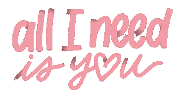 All I Need Love Sticker