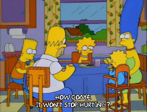 sad homer simpson GIF