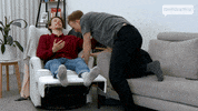 Watching Tv Adam And Symon GIF by Gogglebox Australia