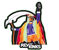Halloween Cosplay Sticker by Revkinks