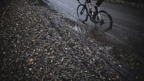 cycling fend off GIF