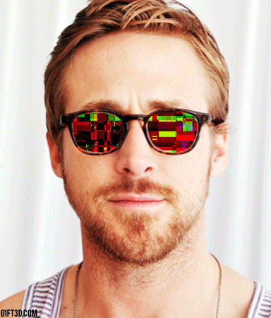 ryan gosling art GIF by G1ft3d