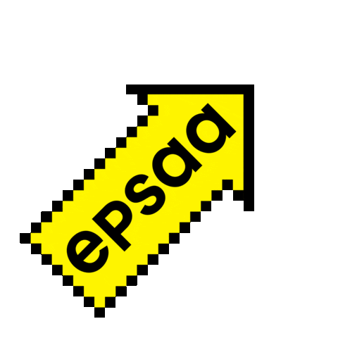 Art School Arrow Sticker