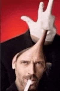 Dr House Glove GIF