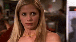 Suspicious Buffy The Vampire Slayer GIF