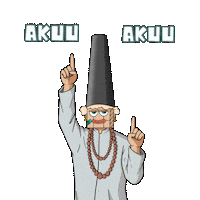 bangboxirmindblow i am aku bang boxir Sticker