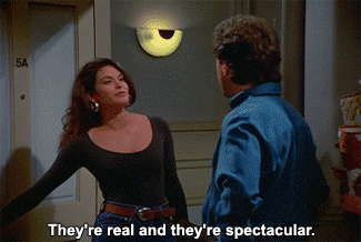 boobs real seinfeld fake jerry seinfeld GIF