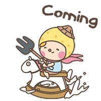 mangoking yellow kid mango mangoking Sticker