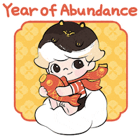 Happy Chinese New Year Sticker by POP MART Singapore