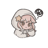 Confused Thinking Of You Sticker