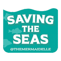 TheMermaidElle bubbles mermaid underwater under the sea Sticker