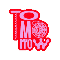 Tomorrow Sticker by Kaaitheater