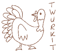 Twerk It Thanks Giving Sticker