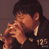 Chugging Water Omg GIF by NETFLIX