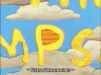 homer simpson car GIF