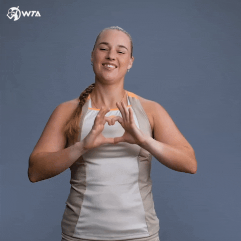 Tennis Yes GIF by WTA