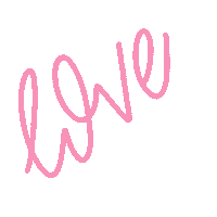 downlodesignco love pink lovely script Sticker