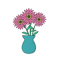 Originallyurban flowers spring plant grow Sticker