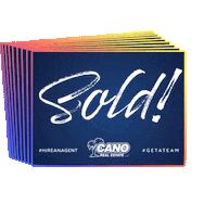 Sold Sticker by Cano Real Estate