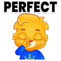 Well Done Wow Sticker by Lucas and Friends by RV AppStudios