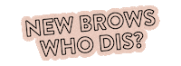 Eyebrows Brow Sticker by HD Brows