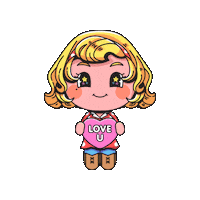 Happy I Love You Sticker by PlayDappTown