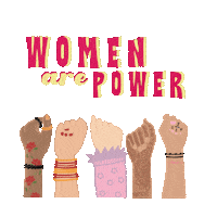 Women Womanhand Sticker