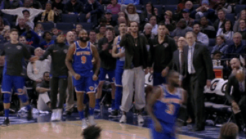 tim hardaway jr. jumper GIF by NBA