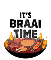 meetsouthafrica fire holiday vacation cook Sticker