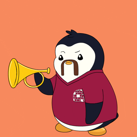 Band Yelling GIF by Pudgy Penguins