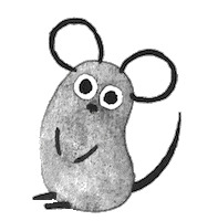 XPOM_XPOM christmas new year happy new year mouse Sticker