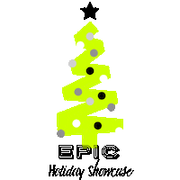 Holiday Baton Sticker by EPIC Twirl