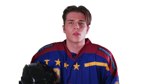 Zerochillnetflix giphyupload netflix hockey ice hockey Sticker