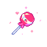 Pixel Candy Sticker