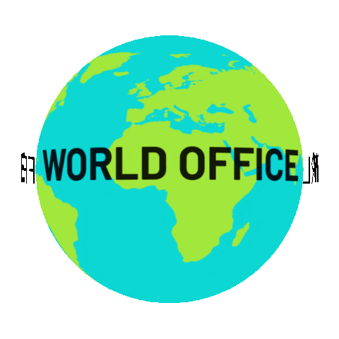 World Office Sticker by Urlaubsguru