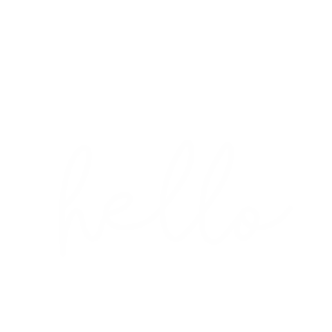 Bonjour Hello Sticker
