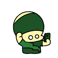 kkabuktoon happy 신나 축구 kleague Sticker
