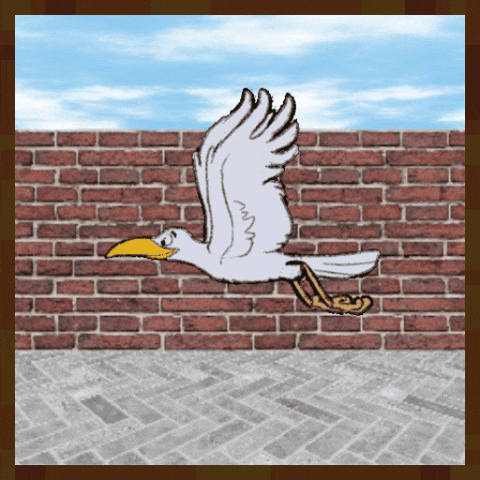 supermugget giphyupload disney animated bird GIF