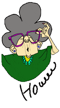 Ho Granma Sticker