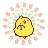 hungry love you Sticker by Molang