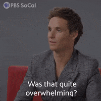 Are You Okay Eddie Redmayne GIF by PBS SoCal