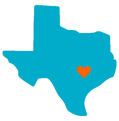 Texas Love Sticker by Archer Malmo