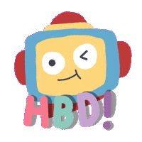 Happy Birthday Treasure Sticker