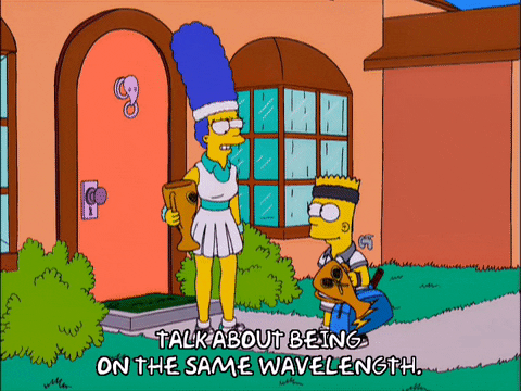 bart simpson tennis GIF