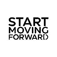 Start Moving Forward Sticker by Dialed Health